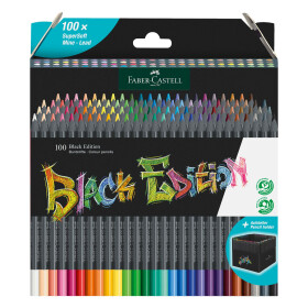 Buntstift Black Edition Super Soft Mine - 100er Kartonetui