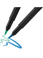 Filzstift Pinselspitze Black Edition - 10er Kartonetui