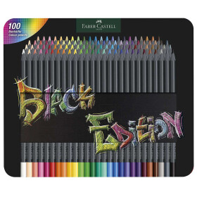 Buntstift Black Edition Super Soft Mine - 100er Metalletui