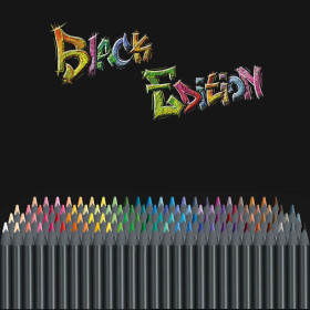 Buntstift Black Edition Super Soft Mine - 100er Metalletui