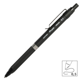 Druckbleistift Protti PRD 105 - 0.5 mm schwarz/grau