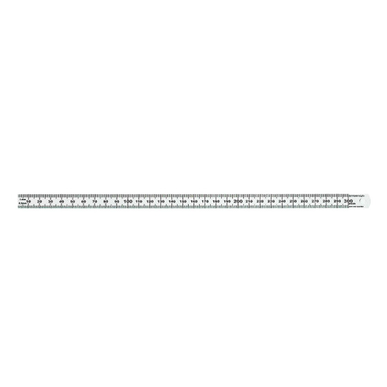 Edelstahl-Lineal, rostfrei, 15 cm, leicht