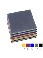 Skizzenbuch Ganzefalin 21 x 21 cm - 176 Seiten, 100g/qm - 4 Einbandfarben