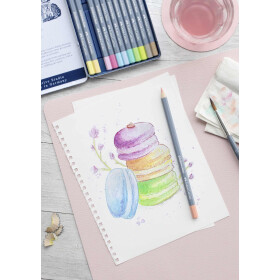 Aquarellstift Goldfaber Aqua Pastell - 12er Metalletui
