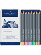 Aquarellstift Goldfaber Aqua Pastell - 12er Metalletui