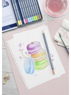 Aquarellstift Goldfaber Aqua Pastell - 12er Metalletui