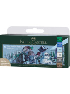 Tuschestift PITT Artist Pen Brush - 6er Etui Winter