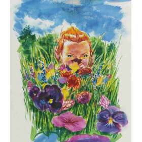 Tuschestift PITT Artist Pen Brush - 6er Etui Frühling