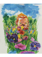 Tuschestift PITT Artist Pen Brush - 6er Etui Frühling