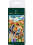 Tuschestift Pitt Artist Pen Brush Sommer 6x