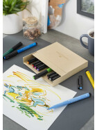 Tuschestift Pitt Artist Pen Brush - 12er Atelier Box