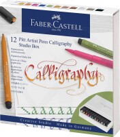 Tuschestift Pitt Artist Pen Calligraphy 2,5 mm - 12er...