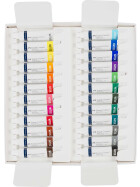 Aquarellfarbe Tube a 9 ml - 24er Kartonetui