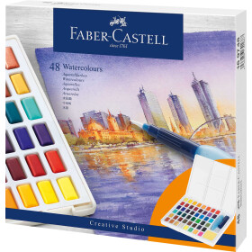 Aquarellfarben Creative Studio in Näpfchen - 48er Etui