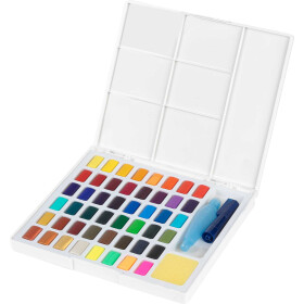 Aquarellfarben Creative Studio in Näpfchen - 48er Etui