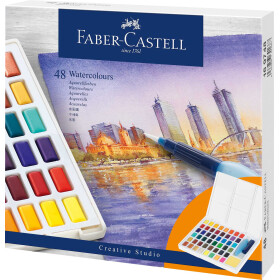 Aquarellfarben Creative Studio in Näpfchen - 48er Etui
