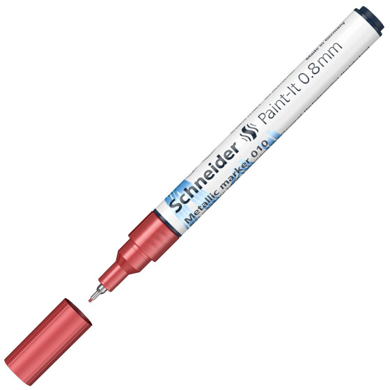 Metallicmarker Paint-It 010 0,8 mm - red metallic