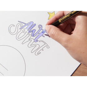 Fasermaler 1200 Glitzer Pastell - 4er Set sortiert