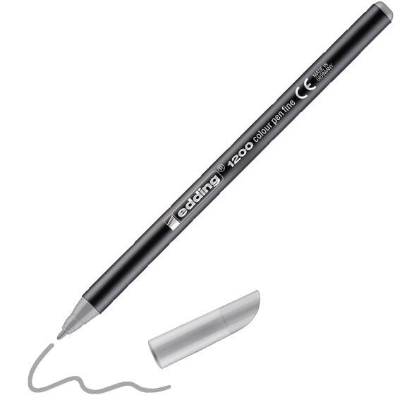 Fasermaler 1200 1,0 mm - silbergrau