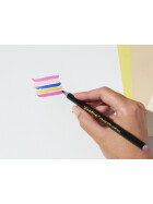 Fasermaler mit Pinselspitze 1340 - 10er Set Glitzerstifte