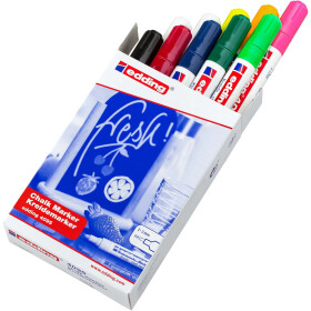 Kreidemarker 4095 Rundsptize 2-3 mm - 10er Box sortiert