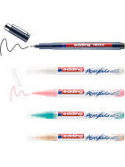Acrylmarker 5300 fein Rundspitze 1-2 mm - 5er Set Manga mit E1800