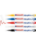 Acrylmarker 5300 fein Rundspitze 1-2 mm - 5er Etui basic