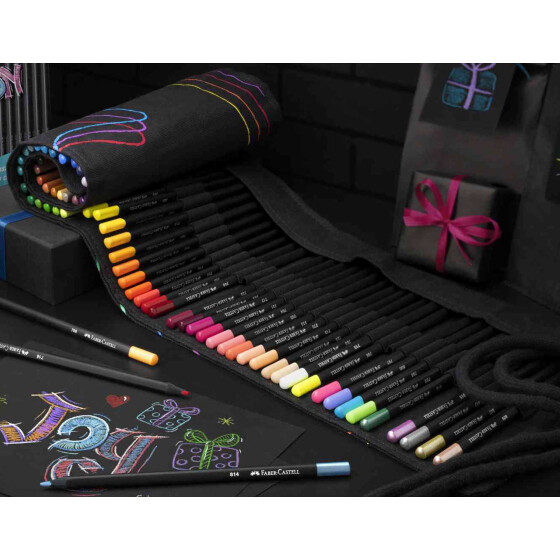 Buntstift Black Edition Super Soft Mine - 72er Stifterolle