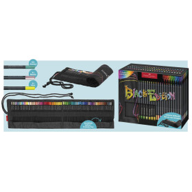 Buntstift Black Edition Super Soft Mine - 72er Stifterolle