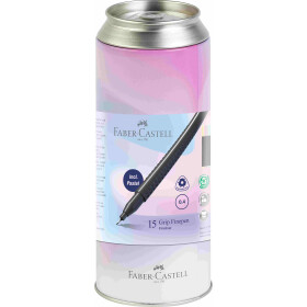 Fineliner FINEPEN Grip 0,4 mm - 15er Metalldose Standard-...