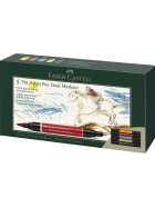 Dualmarker PITT® Artist Pen - 5er Etui sortiert