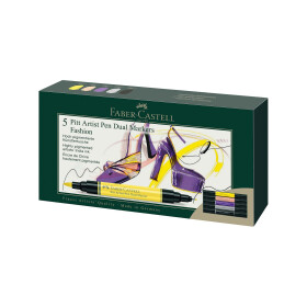 Dualmarker Pitt Artist Pen - 5er Etui Fashion