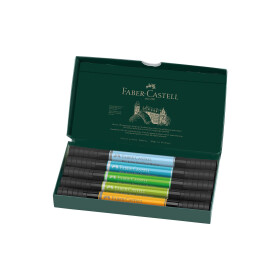 Dualmarker Pitt Artist Pen - 5er Etui Tiere