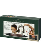 Dualmarker PITT® Artist Pen - 5er Etui Portrait