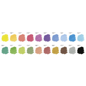 Dualmarker PITT® Artist Pen - 20er Etui sortiert