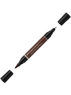 Dualmarker Pitt Artist Pen - sepia dunkel