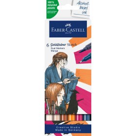 Sketch Marker Goldfaber - 6er Etui Manga