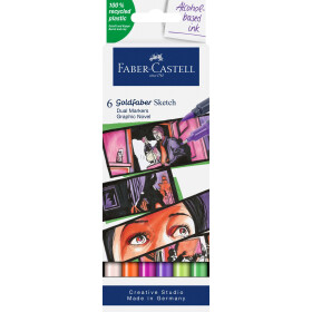 Sketch Marker Goldfaber - 6er Etui Graphic Novel