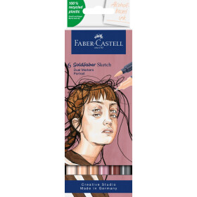 Sketch Marker Goldfaber - 6er Etui Portrait