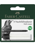 Ersatzradierer Radierstift Eraser Pen Precision - 4 Ersatzradierer