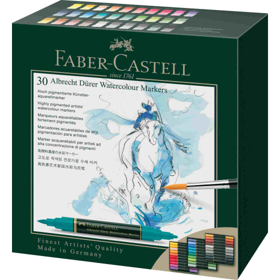 Aquarellmarker Albrecht Dürer - 30er Etui sortiert