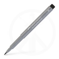 Tuschestift Pitt Artist Pen Brush 1-3 mm - kaltgrau III