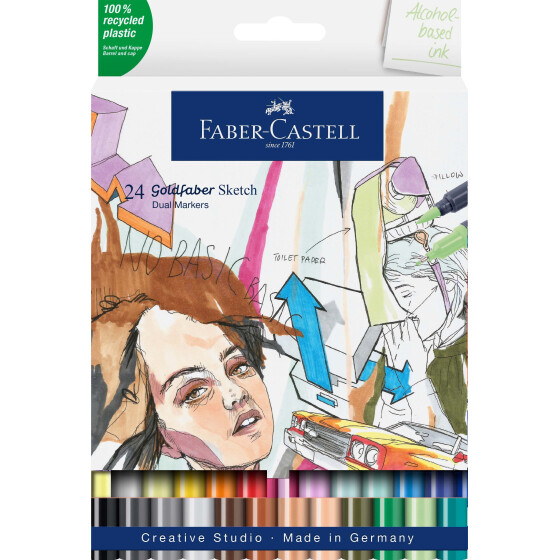 Sketch Marker Goldfaber - 24er Etui