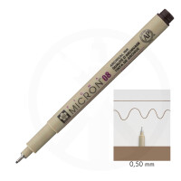 Pigmentliner Pigma Micron 08 / 0,50 mm -  sepia