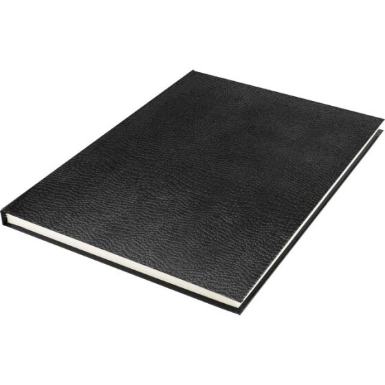 Skizzenbuch Hardcover A4 - 140 Seiten, 120 g/qm - schwarz