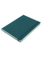 Skizzenbuch Hardcover A4 - 160 Seiten, 140 g/qm - dunkeltürkis
