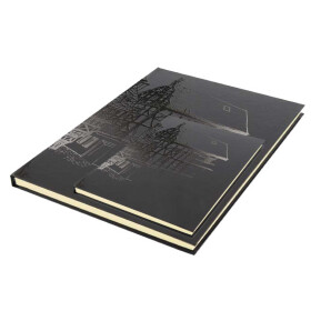 Skizzenbuch Hardcover 160 Seiten, 140 g/qm cremefarbenes...