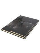 Skizzenbuch Hardcover 160 Seiten, 140 g/qm cremefarbenes Papier - 2 Formate