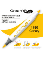 Acrylmarker GRAPHIT GO 2 Spitzen, Farbe 1190 - CANARY