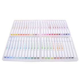 Acrylmarker GRAPHIT GO 2 Spitzen, 48er Set Mystery Coloring